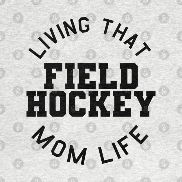 Field hockey mom. Perfect present for mother dad father friend him or her by SerenityByAlex